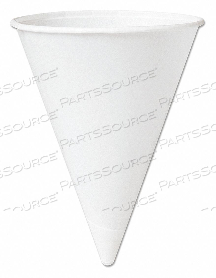CONE WATER CUP PAPER 4.25 OZ. WT PK5000 by Dart Container Corporation