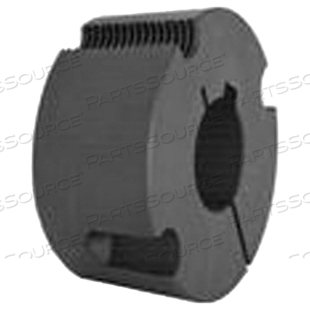 TAPER LOCK BUSHING, 1610, 24 MM BORE DIA, 1 IN OVERALL LG, 2.25 IN OVERALL DIA, 8° by B&B Manufacturing