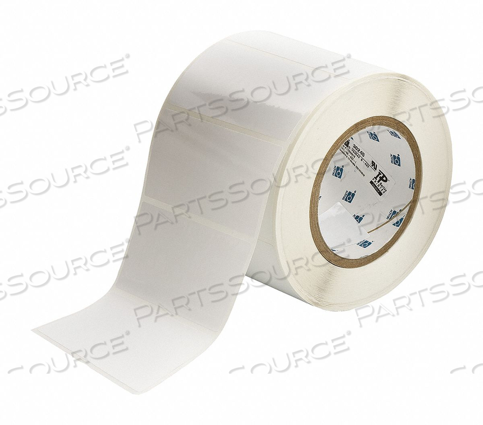 THERM TRANSFER LABEL POLY 2X4 by Brady Americas THERM TRANSFER LABEL POLY 2X4 by Brady Americas