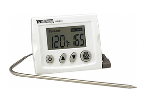 DIGITAL THERMOMETER W/PROBE 32 TO 392F by Taylor