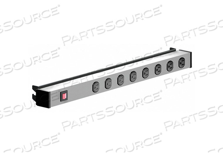POWER STRIP FOR 24 IN WIDE FRAME by Hergo