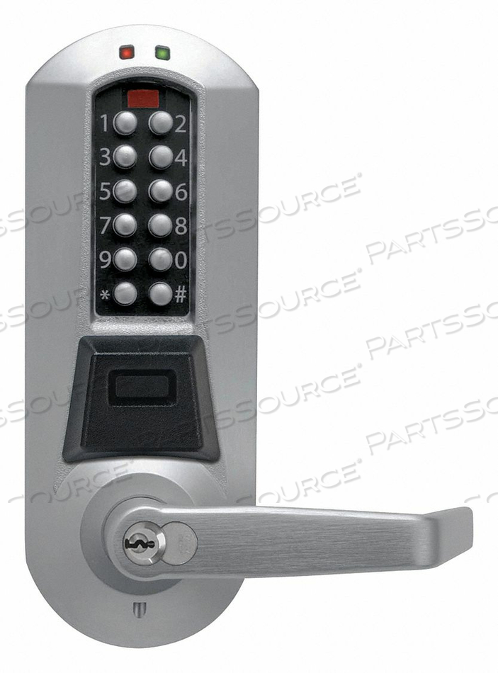 ELECTRONIC LOCK SATIN CHROME 20 BUTTON by E-Plex