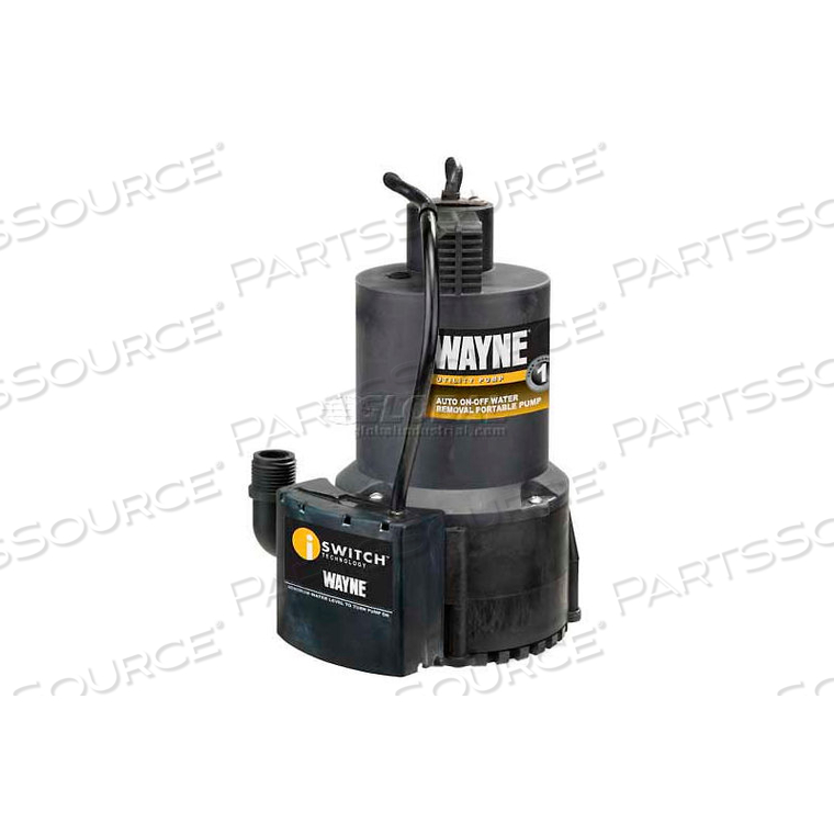 EEAUP250 1/4 HP AUTO ON/OFF UTILITY PUMP by Wayne Water Systems EEAUP250 1/4 HP AUTO ON/OFF UTILITY PUMP by Wayne Water Systems
