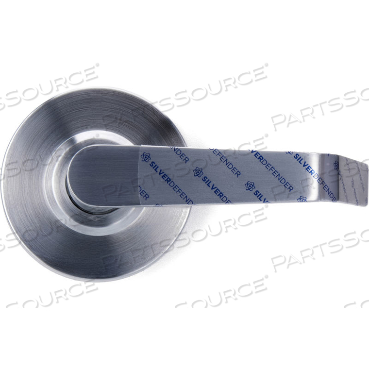 ANTIMICROBIAL FILM FOR LEVER HANDLES, 8-1/2"H X 11"W CLEAR 100/PACK by Silver Defender Corp