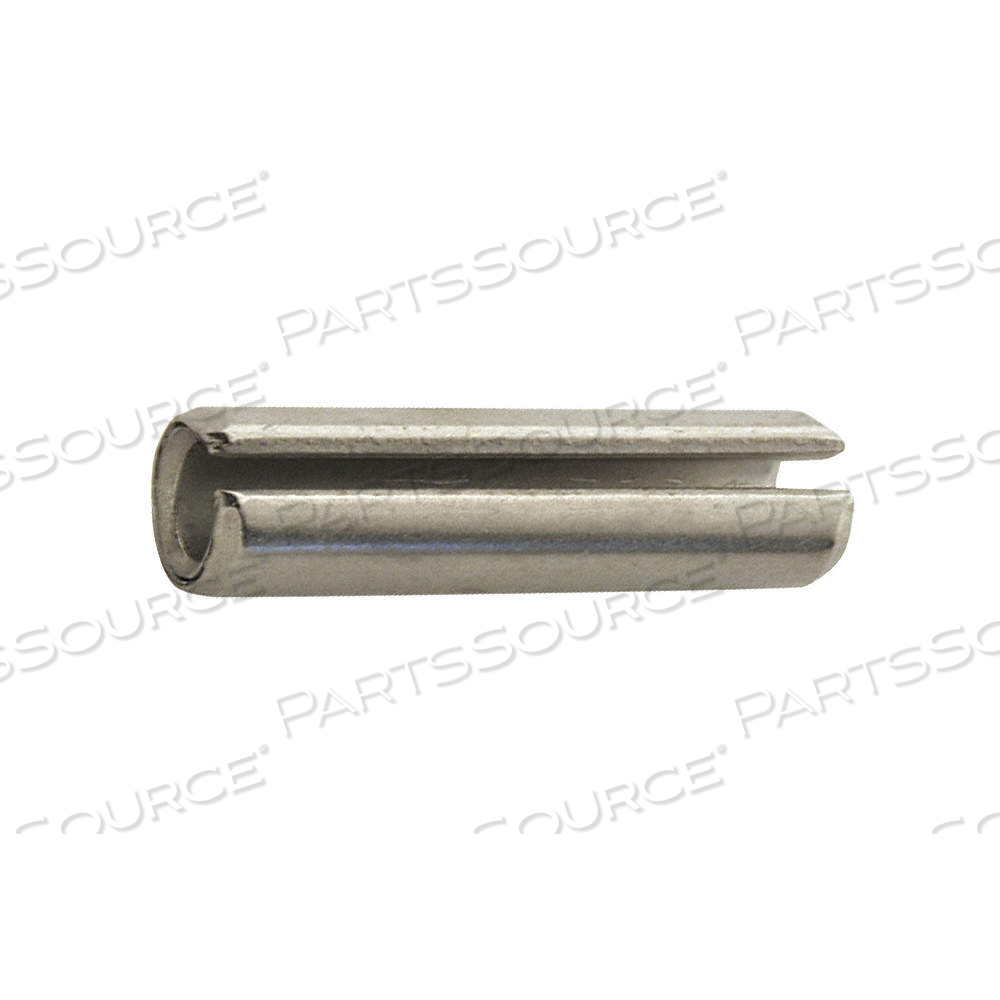 SPRING PIN,3/16" DIA,1 3/8" L, SLOTTED, INCH, 3/16 IN PIN DIA, 1 3/8 IN SHANK LG, 18-8 by Approved Vendor