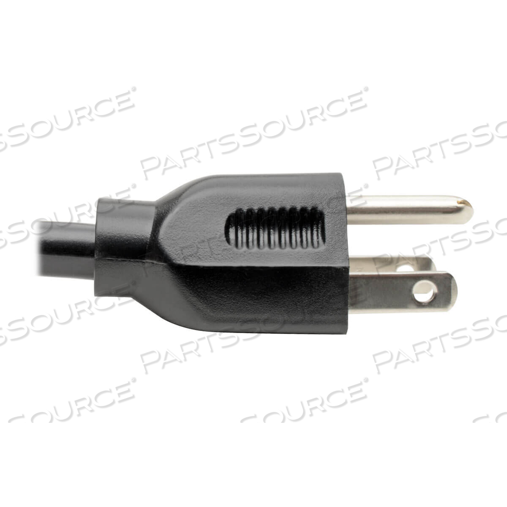 2FT 18 AWG NEMA 5-15P - C13 DESKTOP COMPUTER POWER CORD - BLACK by Tripp Lite 2FT 18 AWG NEMA 5-15P - C13 DESKTOP COMPUTER POWER CORD - BLACK by Tripp Lite