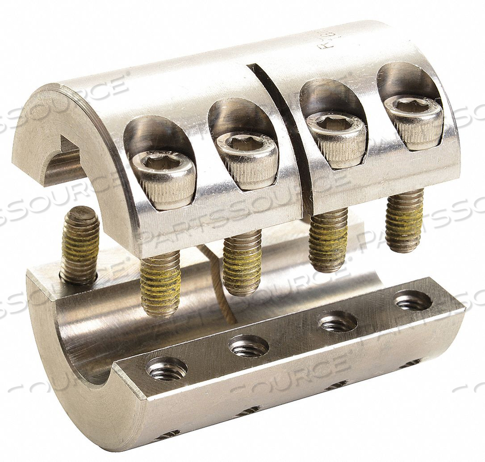 RIGID SHAFT COUPLING CLAMP 2-1/4 L by Ruland Manufacturing Inc. RIGID SHAFT COUPLING CLAMP 2-1/4 L by Ruland Manufacturing Inc.