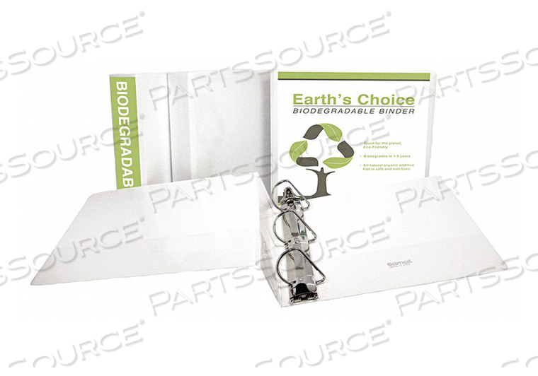 3-RING BINDER 1 WHITE by Samsill 3-RING BINDER 1 WHITE by Samsill