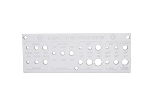 GREASE FITTING THREAD TESTER by Westward