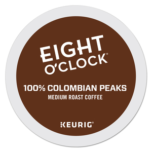 COLOMBIAN PEAKS COFFEE K-CUPS by Eight O'Clock Coffee Company