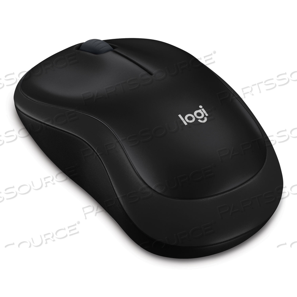 M185 WIRELESS MOUSE, 2.4 GHZ FREQUENCY/30 FT WIRELESS RANGE, LEFT/RIGHT HAND USE, BLACK by Logitech M185 WIRELESS MOUSE, 2.4 GHZ FREQUENCY/30 FT WIRELESS RANGE, LEFT/RIGHT HAND USE, BLACK by Logitech