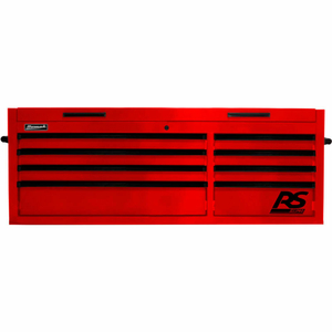 RS PRO SERIES 54"W X 23-1/2"D X 21-3/8"H 8 DRAWER RED TOOL CHEST by Homak Manufacturing