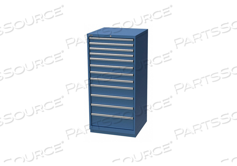 MOD DRWR CAB 59-1/2 H 12 DRWR BRGHT BLUE by Lista MOD DRWR CAB 59-1/2 H 12 DRWR BRGHT BLUE by Lista