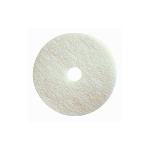 22" POLISHING PAD, WHITE, 5 PER CASE by Boss Cleaning Equipment