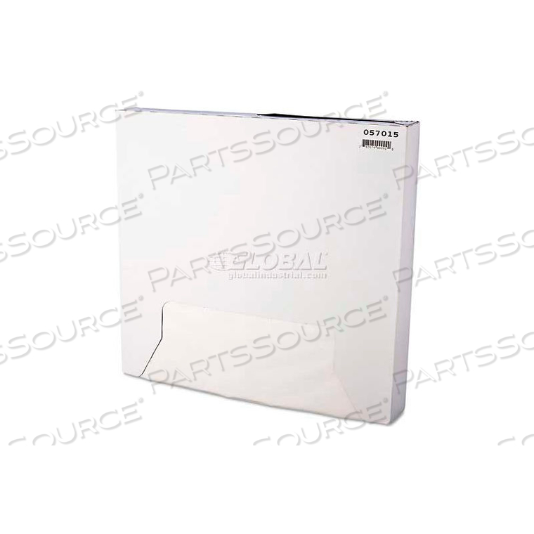 GREASE-RESISTANT PAPER WRAP/LINER, 15 X 16, WHITE by Bagcraft