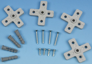 WALL MOUNT KIT GRAY by Box Enclosures