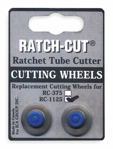 TUBE CUTTER WHEEL FOR RC1125 PK2 by Ratch Cut