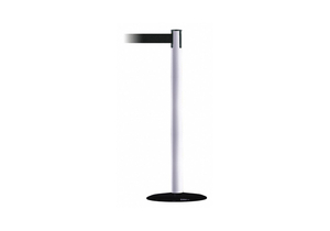 BARRIER POST WITH BELT 13 FT L BLACK by Tensabarrier BARRIER POST WITH BELT 13 FT L BLACK by Tensabarrier