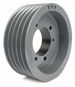 STANDARD V-BELT PULLEY, BUSHED BORE, 5 GROOVE, 8.4 IN OD, FOR C/CX BELT SECTION by TB Wood's