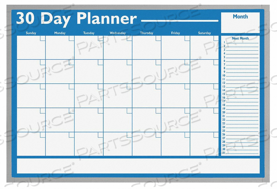 PLANNING BOARD 30 DAY 24X36 by Magna Visual