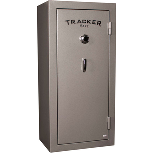 GUN SAFE TS22 WITH MECHANICAL LOCK - 30 MIN. FIRE RATING 28X20X59 - 22 GUN CAP. GRAY by Tracker Safe