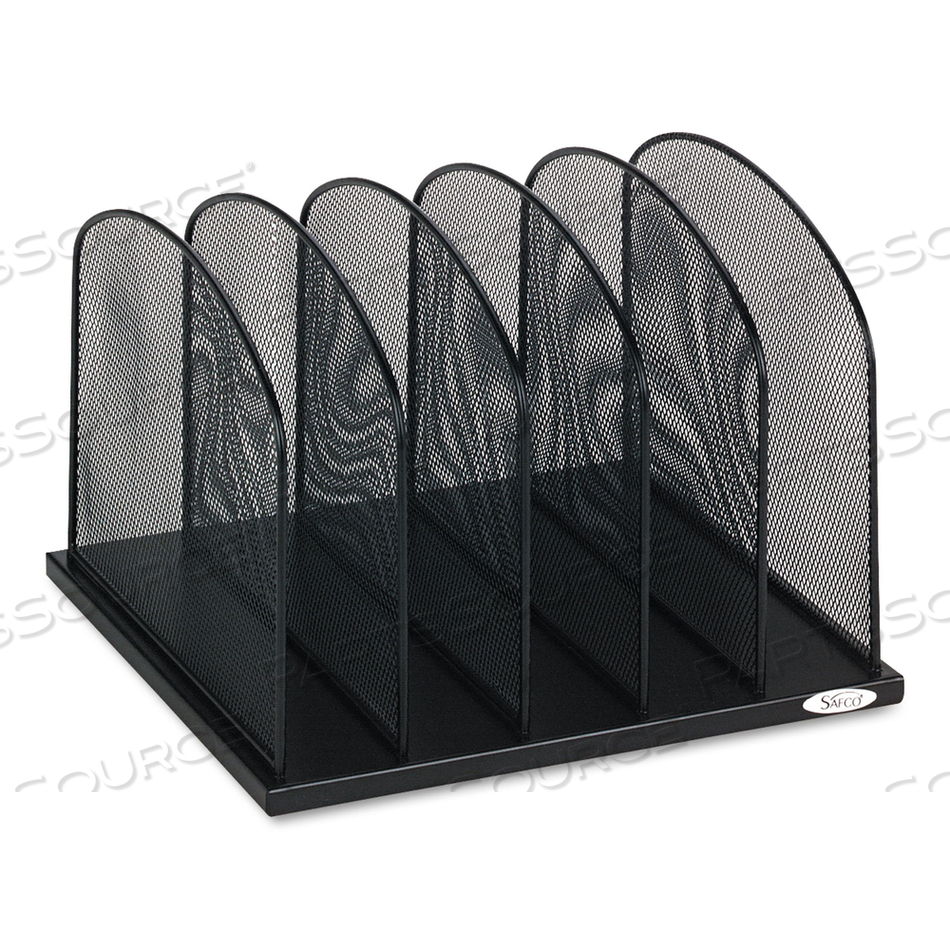 ONYX 5 UPRIGHT SECTIONS DESKTOP ORGANIZER by Safco