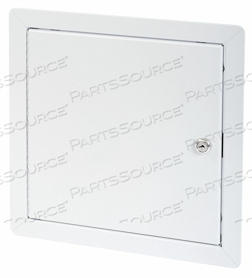 ACCESS DOOR, FLUSH MOUNT, UNINSULATED, MATERIAL 14 GA GALVANIZED STEEL, ACCESS DOOR INSTALLATION WALL OR CEILING, DOOR HEIGHT 12 IN, DOOR WI by Tough Guy ACCESS DOOR, FLUSH MOUNT, UNINSULATED, MATERIAL 14 GA GALVANIZED STEEL, ACCESS DOOR INSTALLATION WALL OR CEILING, DOOR HEIGHT 12 IN, DOOR WI by Tough Guy
