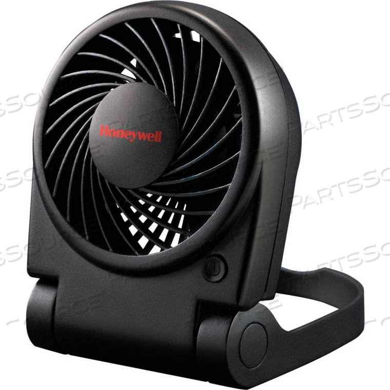 HONEYWELL TURBO ON THE GO USB/BATTERY POWERED FAN, BLACK by United Stationers Supply