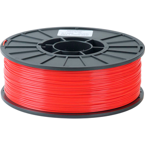 PREMIUM 3D PRINTER FILAMENT, ABS, 1 KG, 1.75 MM, RED by Toner Plastics