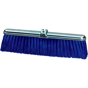 MILWAUKEE DUSTLESS 24"W PUSH BROOM HEAD WITH HEAVY-DUTY BLUE POLYPROPYLENE BRISTLES AND STEEL FRAME by Gordon Brush Mfg