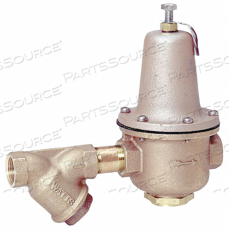 WATER PRESSURE REGULATOR VALVE 1-1/4 IN. by Watts Regulator Co.