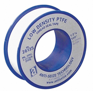 SEALANT TAPE 3/4 IN W 520 IN L by Anti-Seize Technology SEALANT TAPE 3/4 IN W 520 IN L by Anti-Seize Technology