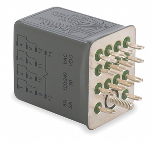 H8060 SEALED RELAY 14 PIN SQUARE 120VAC by Square D