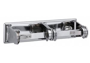 TOILET PAPER HOLDER TRIPLE POST BRONZE by Taymor TOILET PAPER HOLDER TRIPLE POST BRONZE by Taymor