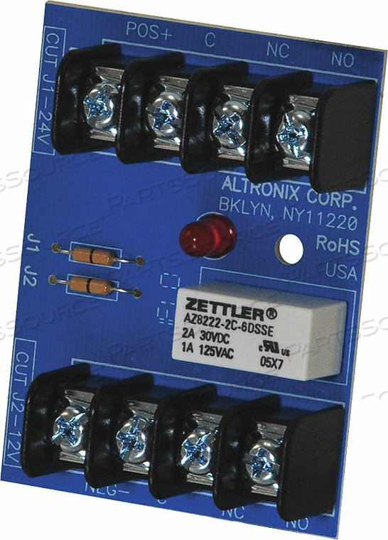 RELAY MODULE 6/12/24VDC 30MA DPDT by Altronix Corporation RELAY MODULE 6/12/24VDC 30MA DPDT by Altronix Corporation