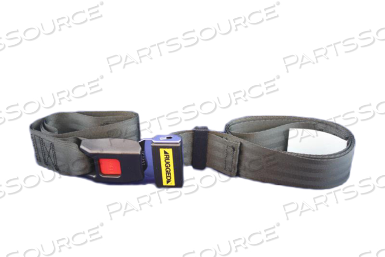 LAP BELT, RESTRAINT, FOR USE WITH: FOR MODEL 6082 RUGGED® MX-PRO R3 AMBULANCE COT by Stryker Medical LAP BELT, RESTRAINT, FOR USE WITH: FOR MODEL 6082 RUGGED® MX-PRO R3 AMBULANCE COT by Stryker Medical