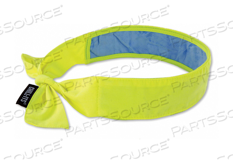 COOLING BANDANA LIME ONE SIZE by Ergodyne