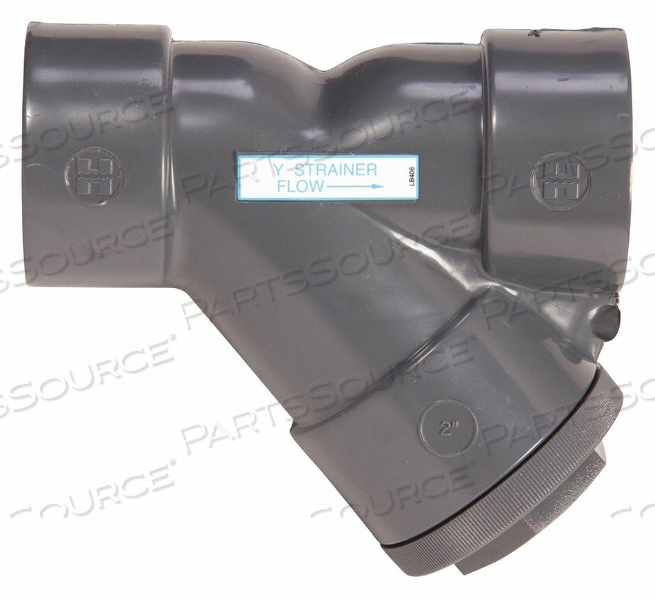 Y STRAINER PVC 4 SOCKET FPM by Hayward Y STRAINER PVC 4 SOCKET FPM by Hayward