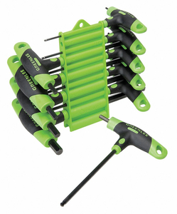 BALL END HEX KEY SET 10 PIECES by Greenlee
