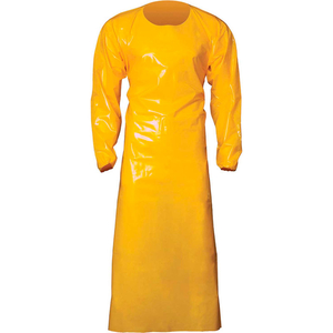 TOP DOG 6 MIL GOWN- XTRA LARGE, YELLOW by Top Dog