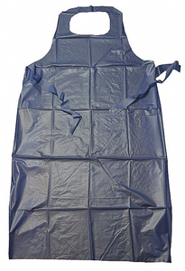 BIB APRON 45INLX36INW BLUE 6 MIL PK12 by West Chester