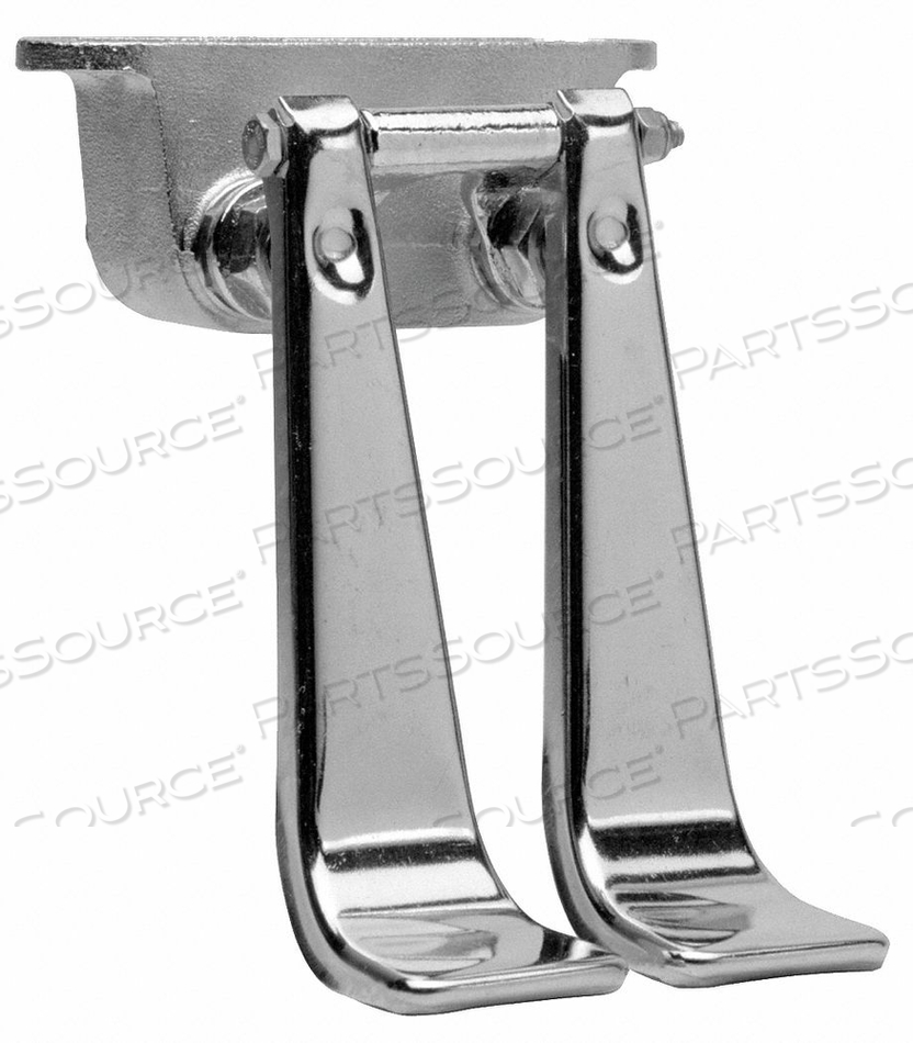 LONG DOUBLE FOOT PEDAL VALVE (BOTTOM MOUNT) CERTIFIED NSF/ANSI 372 by Sani-Lav
