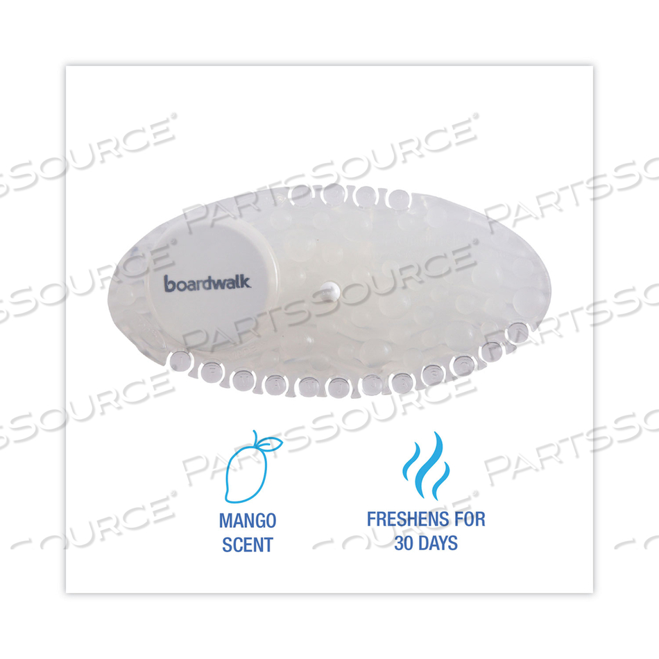 CURVE AIR FRESHENER, MANGO, SOLID, CLEAR by Boardwalk CURVE AIR FRESHENER, MANGO, SOLID, CLEAR by Boardwalk