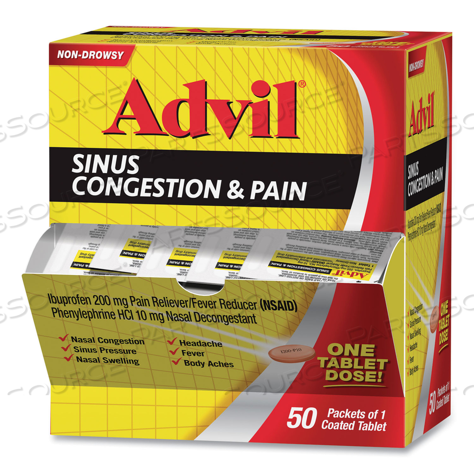 SINUS CONGESTION AND PAIN RELIEF by Advil
