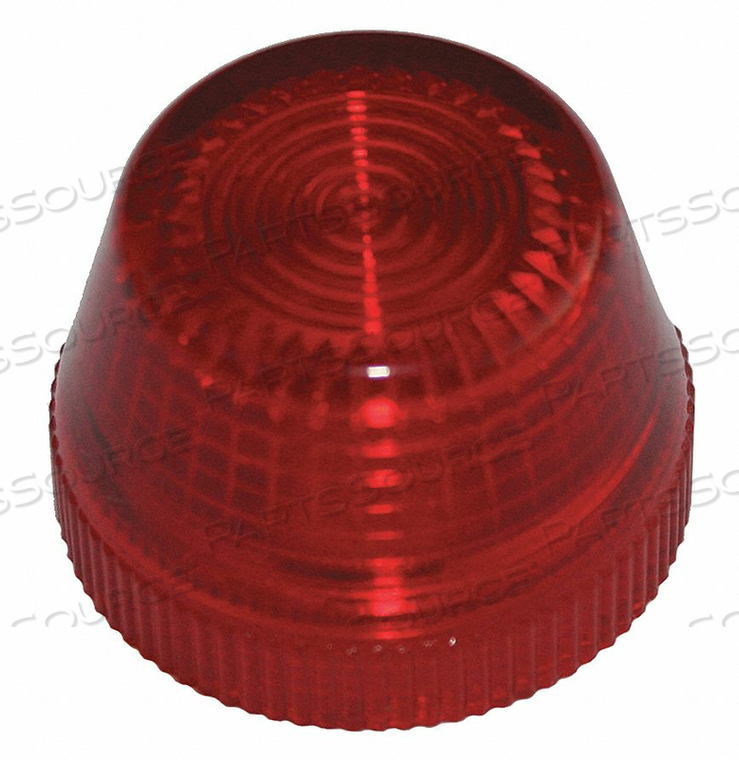 PILOT LIGHT LENS 30MM RED PLASTIC by Eaton