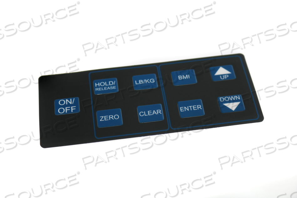 KEYPAD OVERLAY FOR 500KL STAND SCALE by Health O Meter Professional Scales KEYPAD OVERLAY FOR 500KL STAND SCALE by Health O Meter Professional Scales