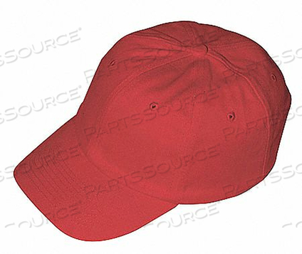 BUMP CAP BASEBALL HOOK-AND-LOOP RED by Honeywell