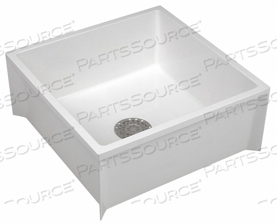 MOP SINK WHITE 36 IN L by Mustee