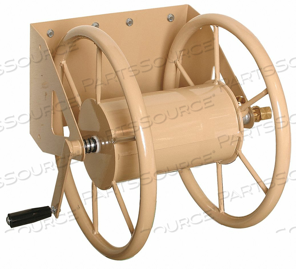 GARDEN HOSE REEL, GARDEN HOSES, HOSE CAPACITY 200 FT (5/8 IN I.D.), MINIMUM OPERATING PRESSURE 20 PSI, MAXIMUM OPERATING PRESSURE 150 PSI, R by Liberty Hose and Supply, Inc. GARDEN HOSE REEL, GARDEN HOSES, HOSE CAPACITY 200 FT (5/8 IN I.D.), MINIMUM OPERATING PRESSURE 20 PSI, MAXIMUM OPERATING PRESSURE 150 PSI, R by Liberty Hose and Supply, Inc.