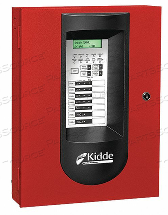 ALARM CONTROL PANEL RED 14-1/4 W STEEL by Kidde